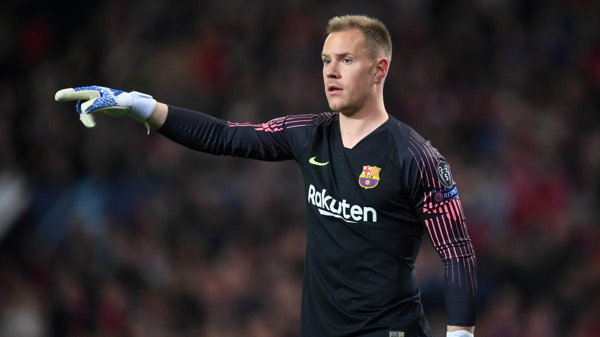 Marc-André ter Stegen wurde von Barça-Präsident Josep Maria Bartomeu als "bester Torwart der Welt" geadelt Marc-André ter Stegen wurde von Barça-Präsident Josep Maria Bartomeu als "bester Torwart der Welt" geadelt