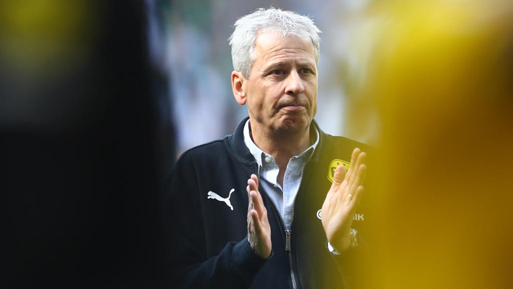 Lucien Favre hat mit dem BVB den ersten Titel gewonnen Lucien Favre hat mit dem BVB den ersten Titel gewonnen