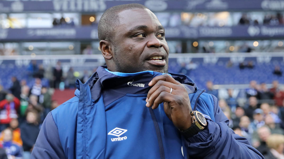 Gerald Asamoah bewertete die Situation beim FC Schalke Gerald Asamoah bewertete die Situation beim FC Schalke