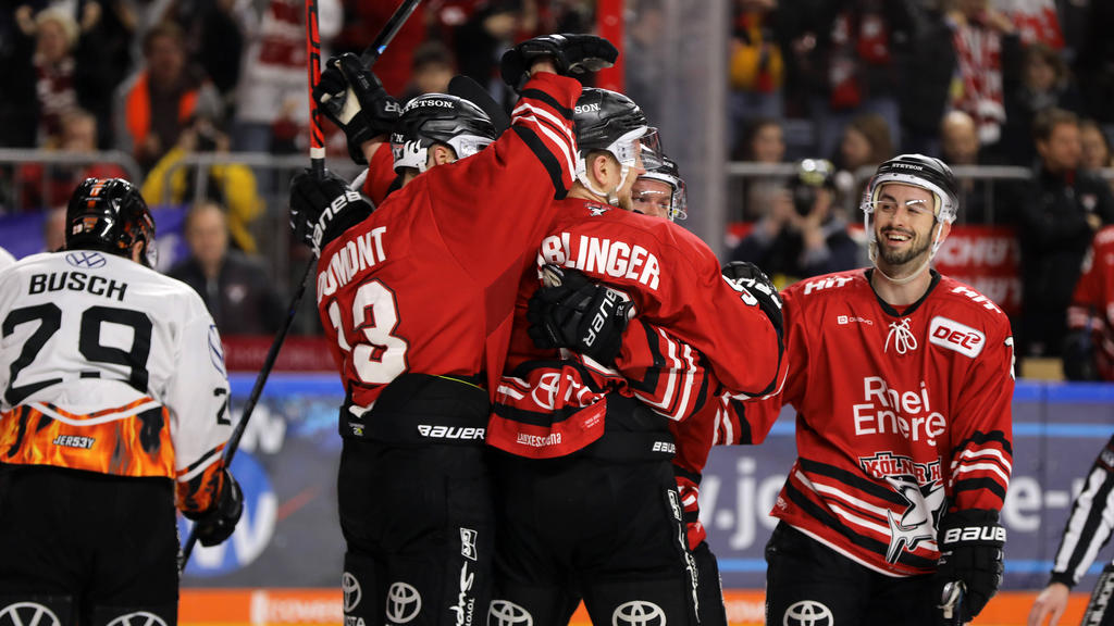 Kantersieg für die Kölner Haie Kantersieg für die Kölner Haie