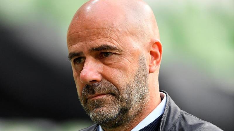 Leverkusens Cheftrainer Peter Bosz trifft mit seinem Team auf den VfL Wolfsburg Leverkusens Cheftrainer Peter Bosz trifft mit seinem Team auf den VfL Wolfsburg