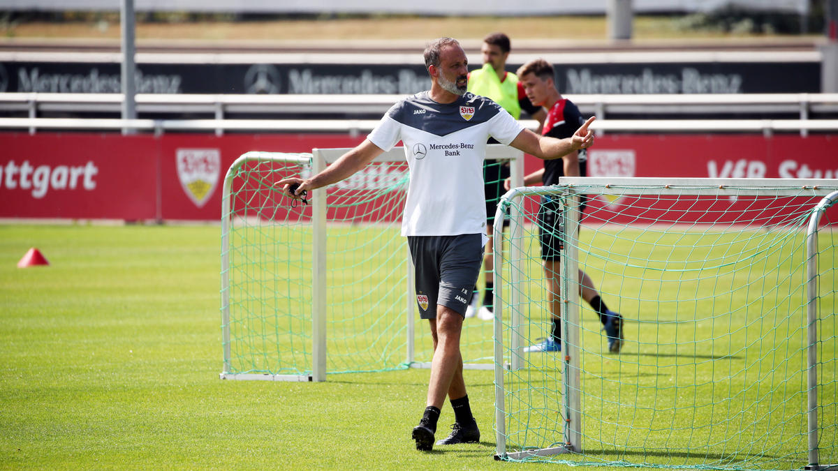 Pellegrino Matarazzo und der VfB Stuttgart testen nicht gegen Olympique Marseille Pellegrino Matarazzo und der VfB Stuttgart testen nicht gegen Olympique Marseille