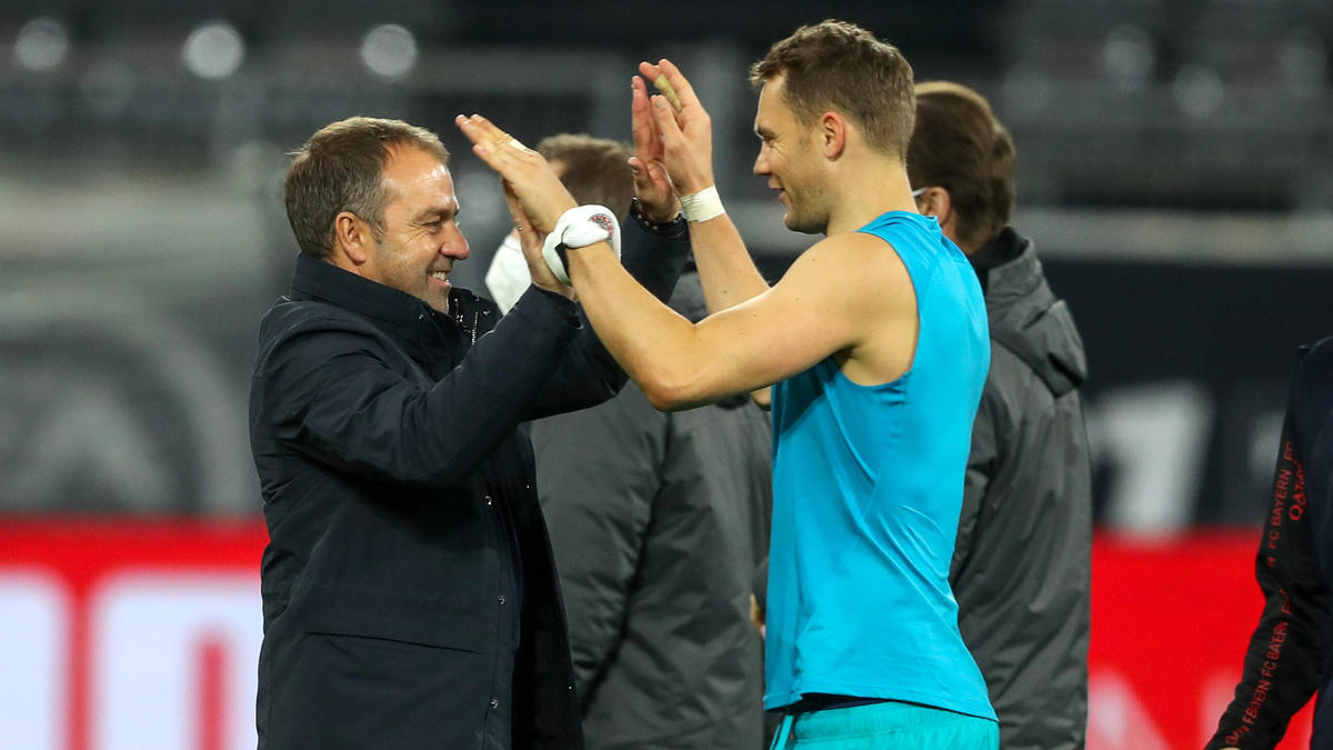 Erfolgsgaranten beim FC Bayern: Hansi Flick und Manuel Neuer Erfolgsgaranten beim FC Bayern: Hansi Flick und Manuel Neuer