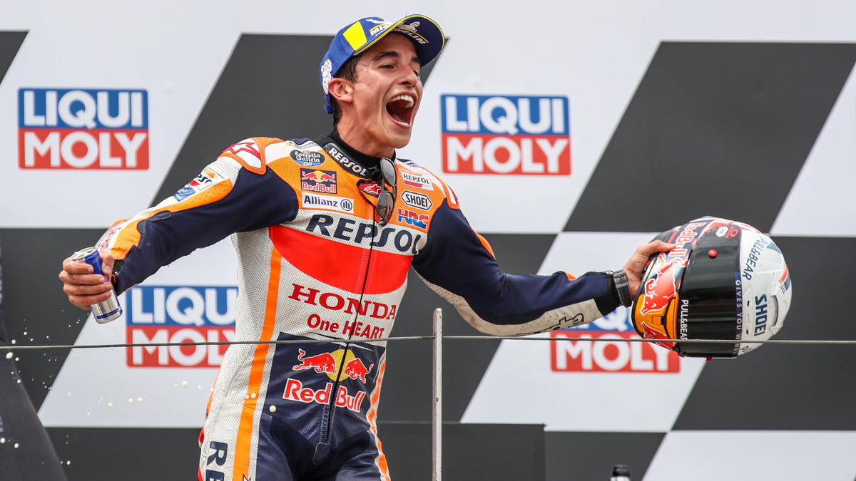 Marc Márquez bleibt am Sachsenring eine Klasse für sich