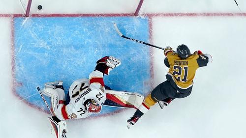 Die Vegas Golden Knights gewannen auch Spiel zwei gegen die Florida Panthers