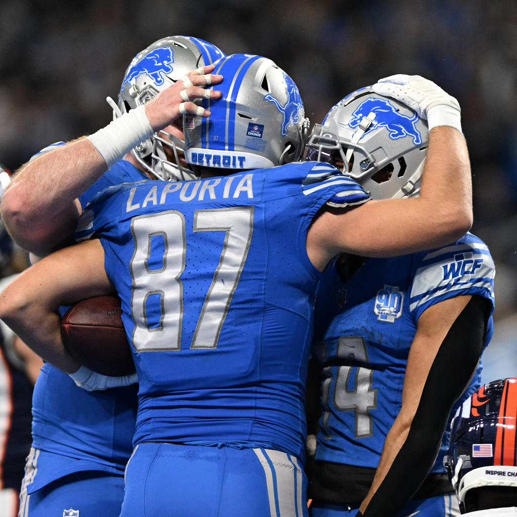 Gewinner: Sam LaPorta & Amon-Ra St. Brown (Detroit Lions)