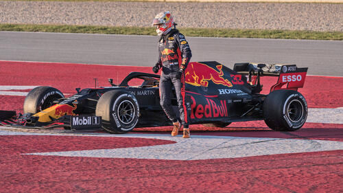 Formel-1-Dominator Max Verstappen musste seinen Red-Bull-Boliden in Australien vorzeitig abstellen