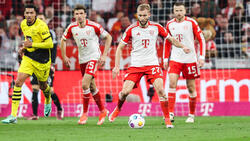 Konrad Laimer (am Ball) spielt seine erste Saison beim FC Bayern