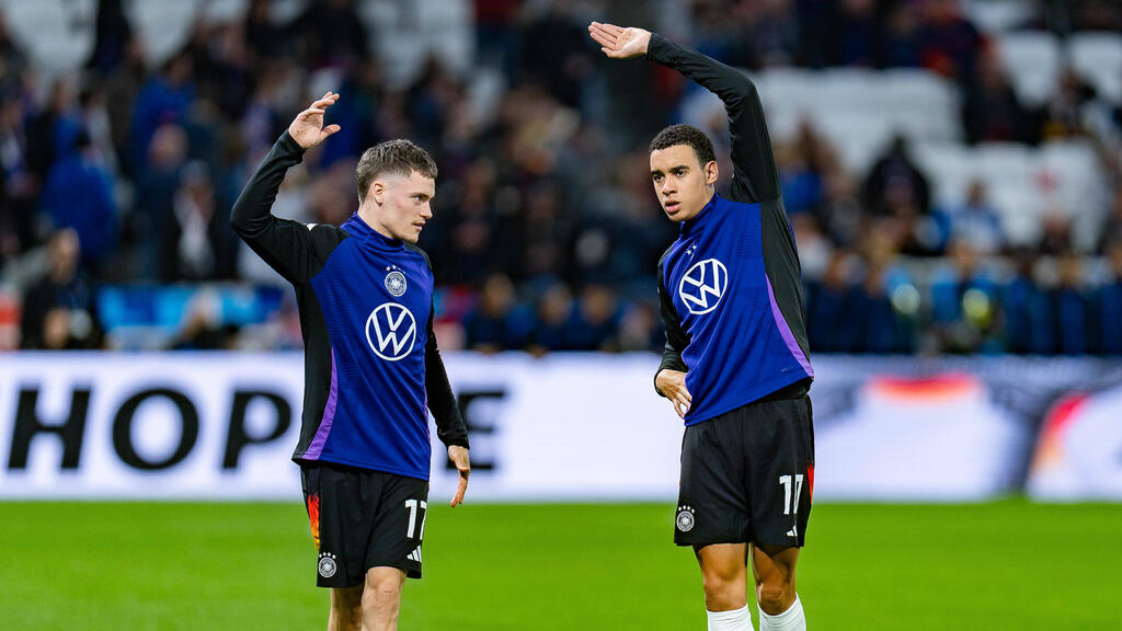 Spielen Florian Wirtz (l.) und Jamal Musiala bald zusammen beim FC Bayern?