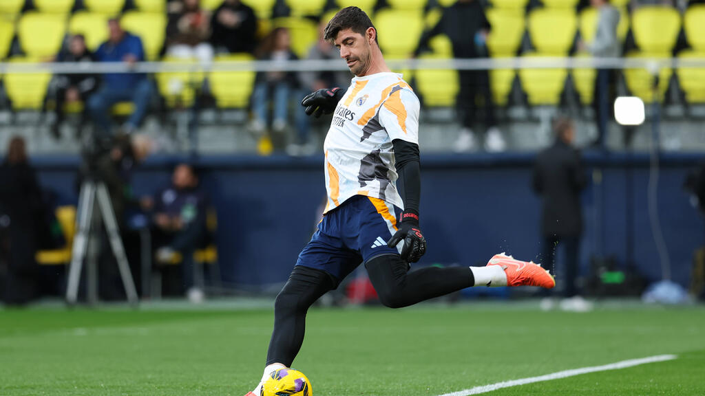 Thibaut Courtois beklagt einen Thibaut Courtois beklagt einen