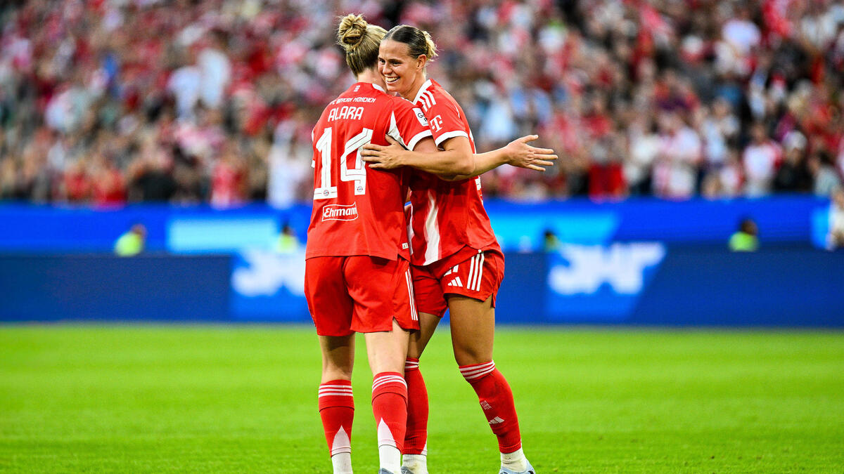 Die Bayern-Frauen treffen auf Arsenal und Barca