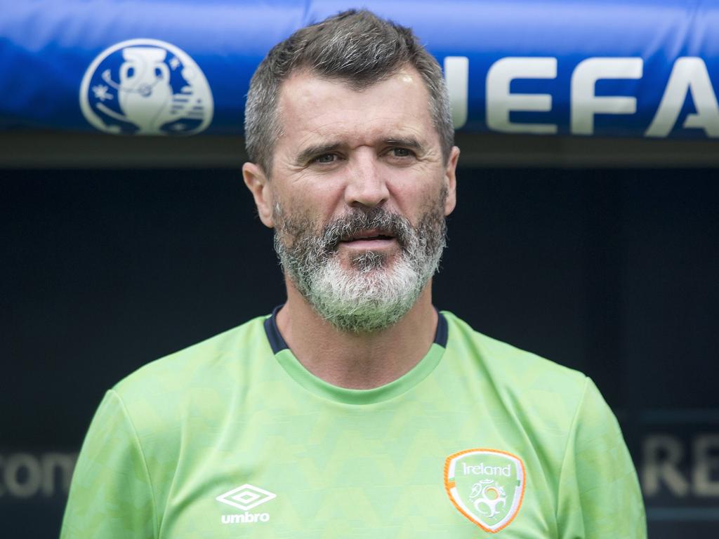 Roy Keane gibt den Einpeitscher für die Iren