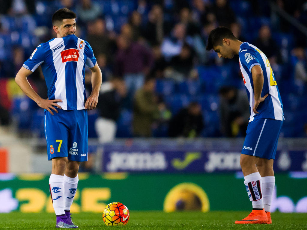 Gerard Moreno junto a Marco Asensio durante la temporada pasada. (Foto: Getty)