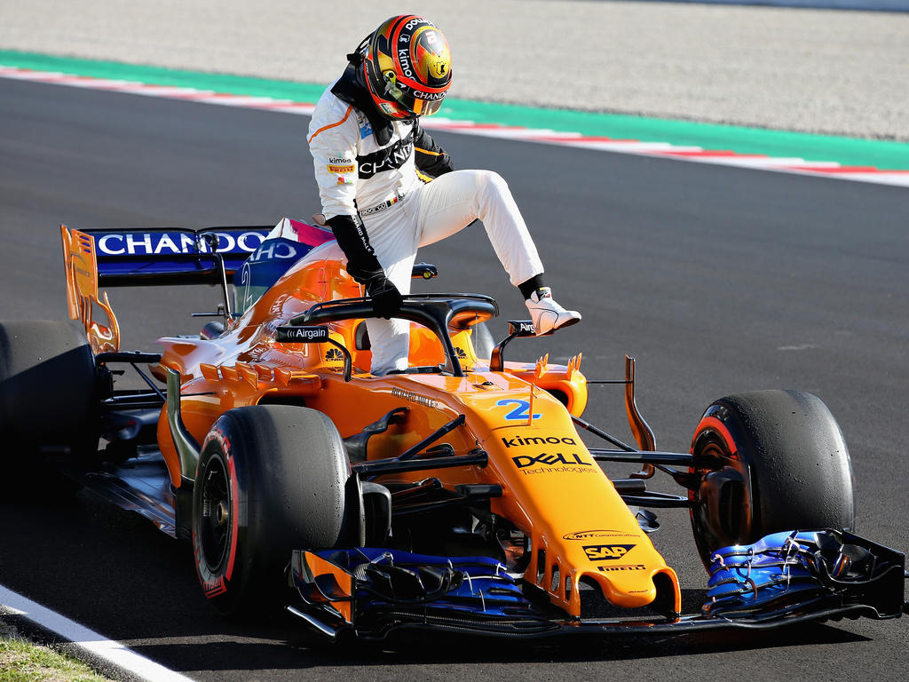 Stoffel Vandoorne sorgte am Dienstag für zwei Testunterbrechungen Stoffel Vandoorne sorgte am Dienstag für zwei Testunterbrechungen