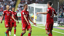 Thomas Müller war vom Auftritt Lewandowskis Auftritt begeistert