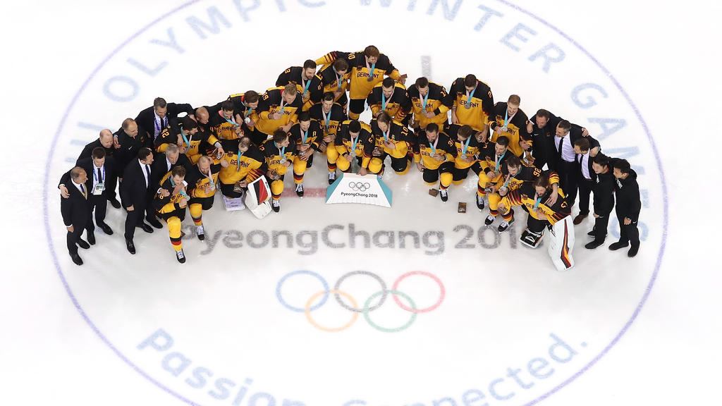 Die Eishockey-Nationalsmannschaft Deutschlands wurde in Pyeongchang sensationell Zweiter Die Eishockey-Nationalsmannschaft Deutschlands wurde in Pyeongchang sensationell Zweiter
