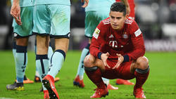 Die sportliche Zukunft von James Rodríguez ist noch ungeklärt