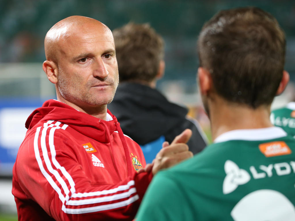 Bereits voll fokussiert auf die neue Saison: Rapid-Chefcoach Goran Djuricin