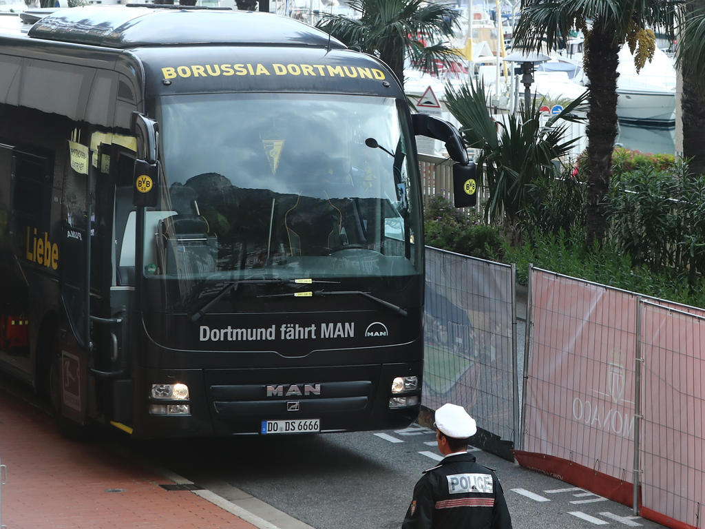 El autobús del conjunto de Dortmund sufrió el ataque en abril. (Foto: Getty)