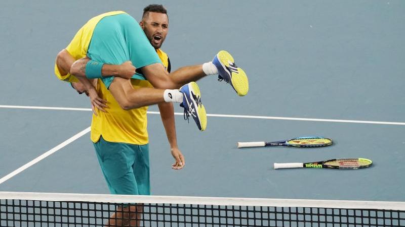 Nick Kyrgios und Co. stehen im Halbfinale Nick Kyrgios und Co. stehen im Halbfinale