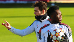 Leon Goretzka und Alphonso Davies stehen beim FC Bayern vor ihrer Rückkehr