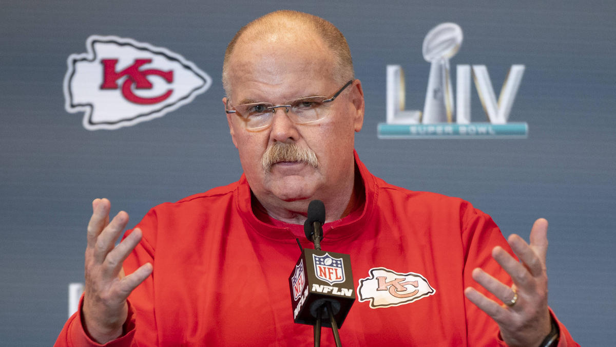 Andy Reid will seinen ersten Super-Bowl-Titel Andy Reid will seinen ersten Super-Bowl-Titel