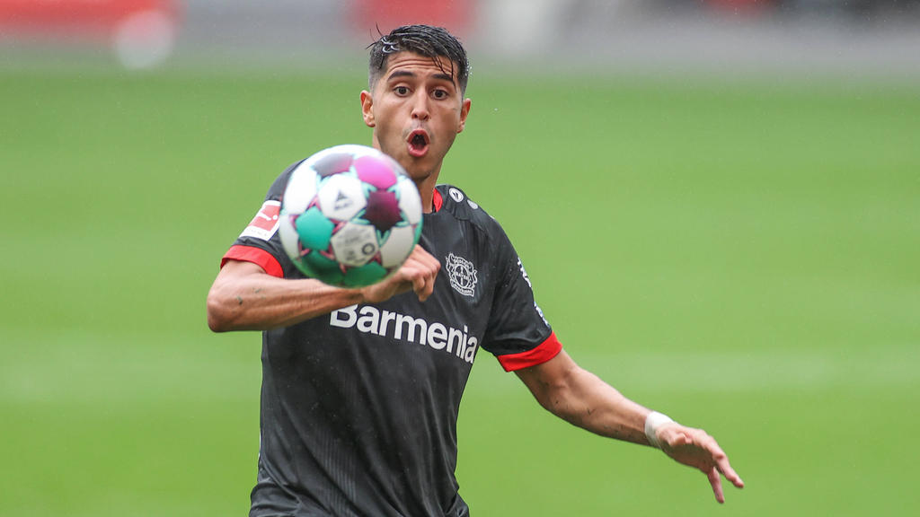 Exequiel Palacios von Bayer Leverkusen hat sich schwer am Rücken verletzt
