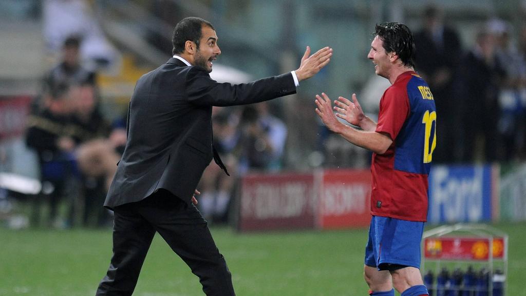 Pep Guardiola verhalf Lionel Messi zu seinem Aufstieg