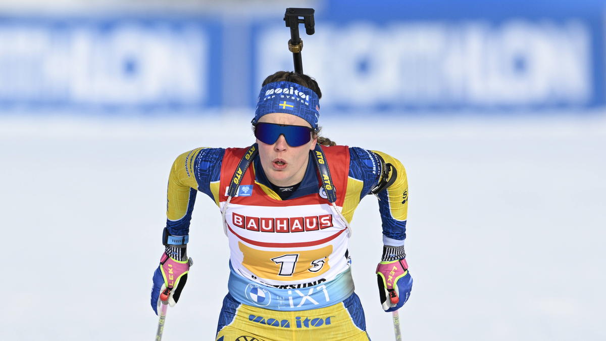 Elvira Öberg zählt zu den Superstars im Biathlon