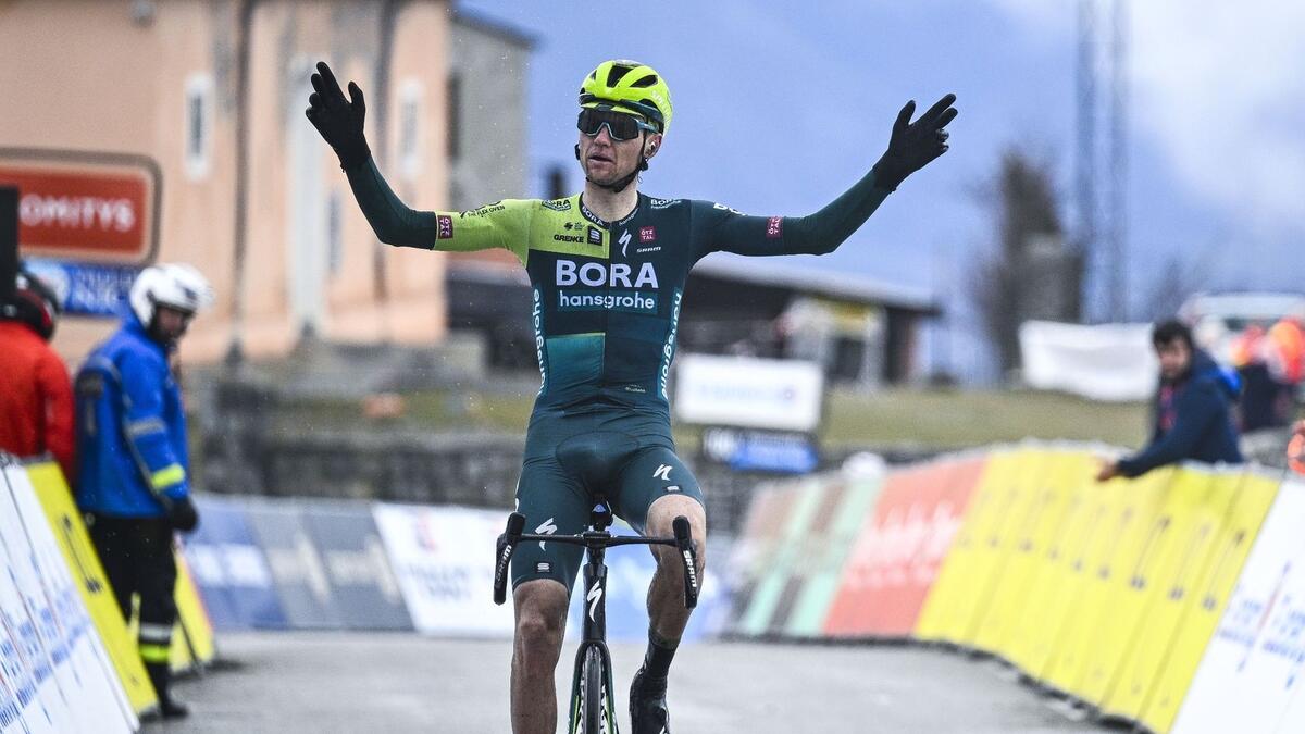 Bora-hansgrohe-Profi Aleksandr Vlasov gewann die siebte Paris-Nizza-Etappe
