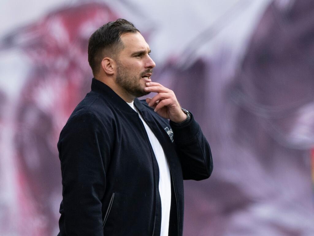 Leipzigs Trainer Saban Uzun wird den Club zum Saisonende verlassen