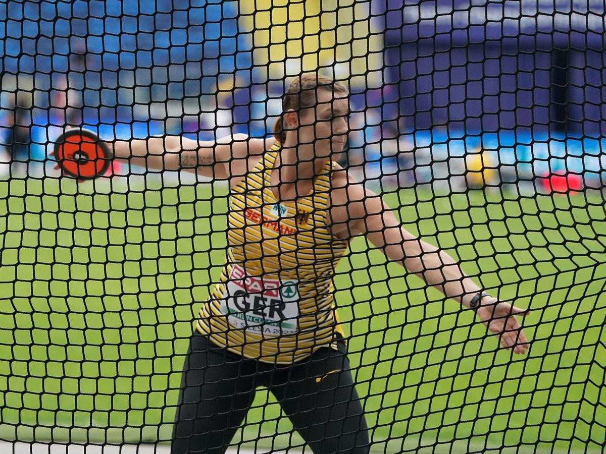 Sorgte für einen deutschen Sieg zum Auftakt: Kristin Pudenz in Aktion