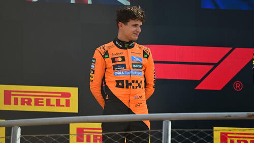 Oscar Piastri ließ Lando Norris kurz vor Rennende ohne Gegenwehr überholen