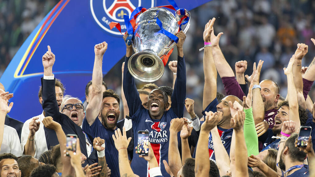 Ex-BVB-Stürmer Ousmane Dembélé hat mit PSG die Champions League gewonnen Ex-BVB-Stürmer Ousmane Dembélé hat mit PSG die Champions League gewonnen