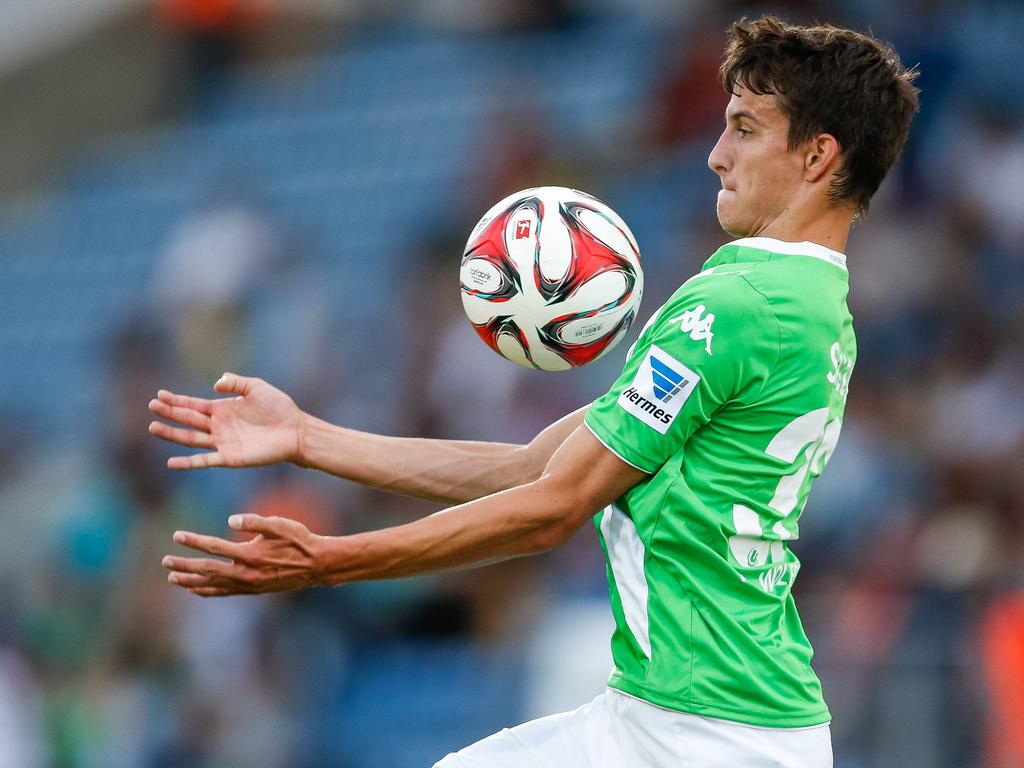 Sebastian Stolze spielt derzeit für die Reserve beim VfL Wolfsburg