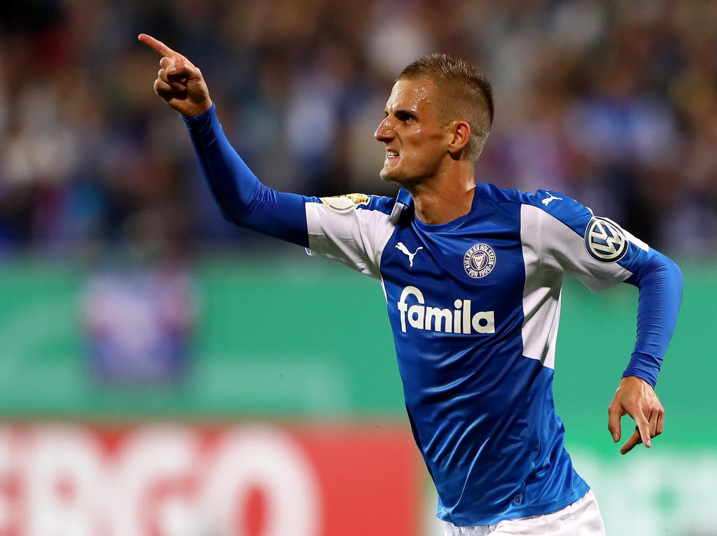 Holstein Kiel siegt im Zweitligaduell der ersten DFB-Pokalrunde gegen Braunschweig