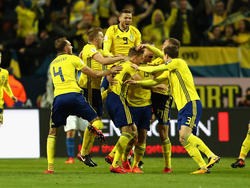 Die Schweden gehen mit einem Vorteil ins Rückspiel gegen Italien