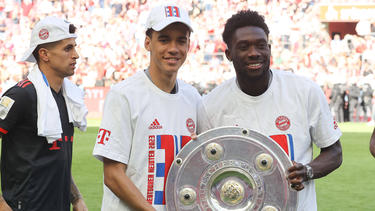 Schoss den FC Bayern zum Titel: Jamal Musiala (M.)
