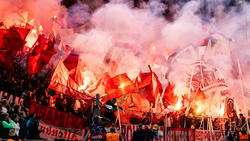 Bayern-Fans zündeln in Kopenhagen
