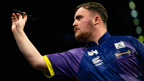 Luke Littler absolviert seine erste volle Saison auf der PDC-Tour