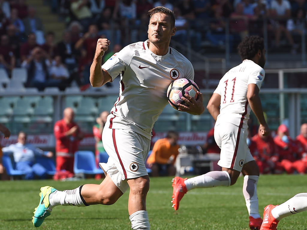 Francesco Totti spielt seit 1993 für die AS Roma