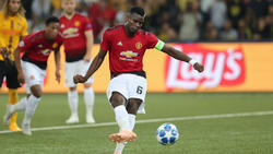 Pogba en Champions con el United. (Foto: Getty)