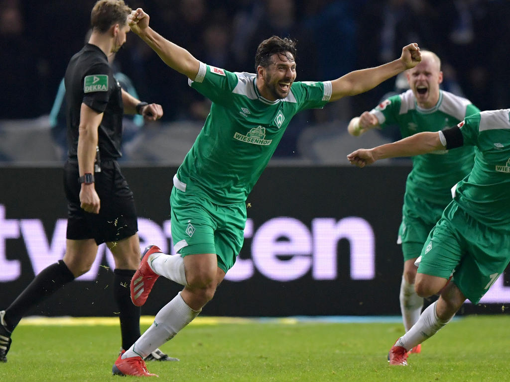 Pizarro quiere llevar a la final a su Werder Bremen. (Foto: Getty)