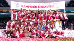 El Ajax ganó el primer doblete de copa y liga 17 años después. (Foto: Getty)