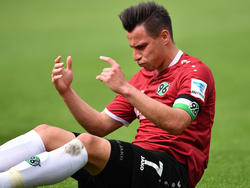 Edgar Prib hat sich beim Traifning von Hannover 96 verletzt.