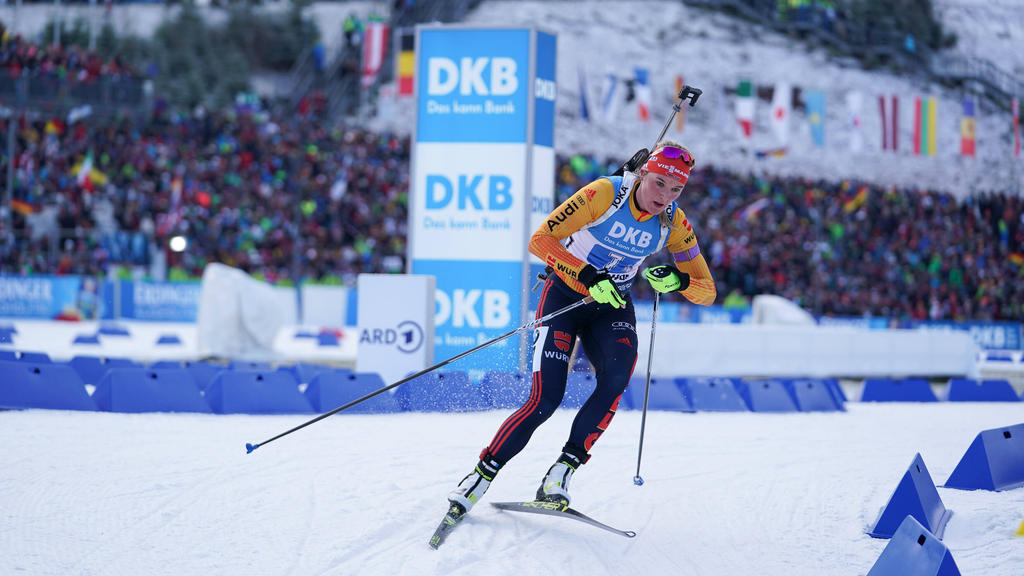 Denise Herrmann verpasst in Oberhof das Podest Denise Herrmann verpasst in Oberhof das Podest