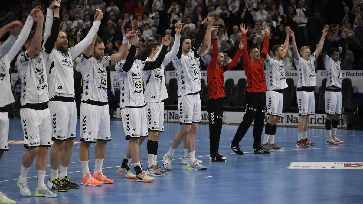 Der THW Kiel wurde zum Deutschen Handball-Meister erklärt