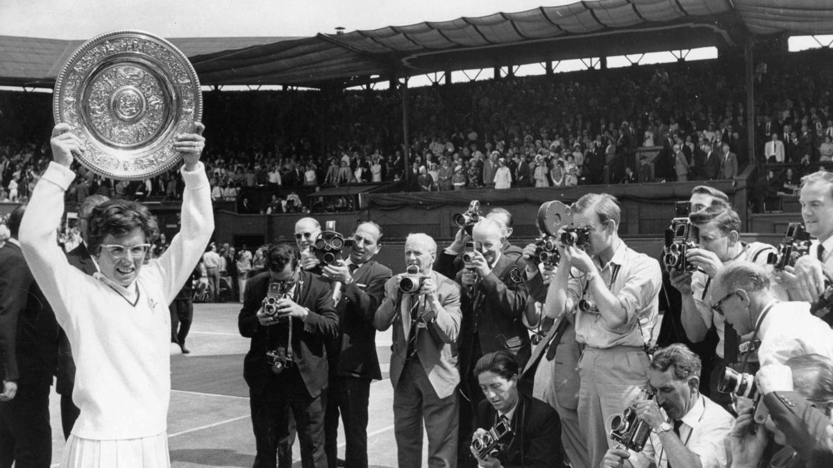Billie Jean King gewann 39 Grand Slams Billie Jean King gewann 39 Grand Slams
