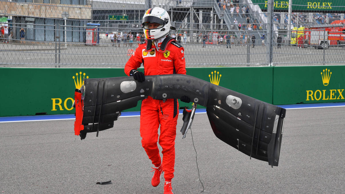 Durchlebt schwere Zeiten: Ferrari-Pilot Sebastian Vettel