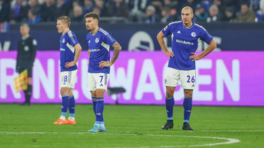 Jordan Larsson (Mitte) könnte den FC Schalke 04 noch verlassen